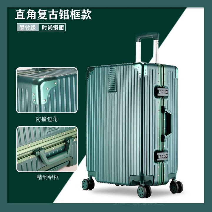Hard-shell suitcase with 360-degree wheels and security lock Stornfield