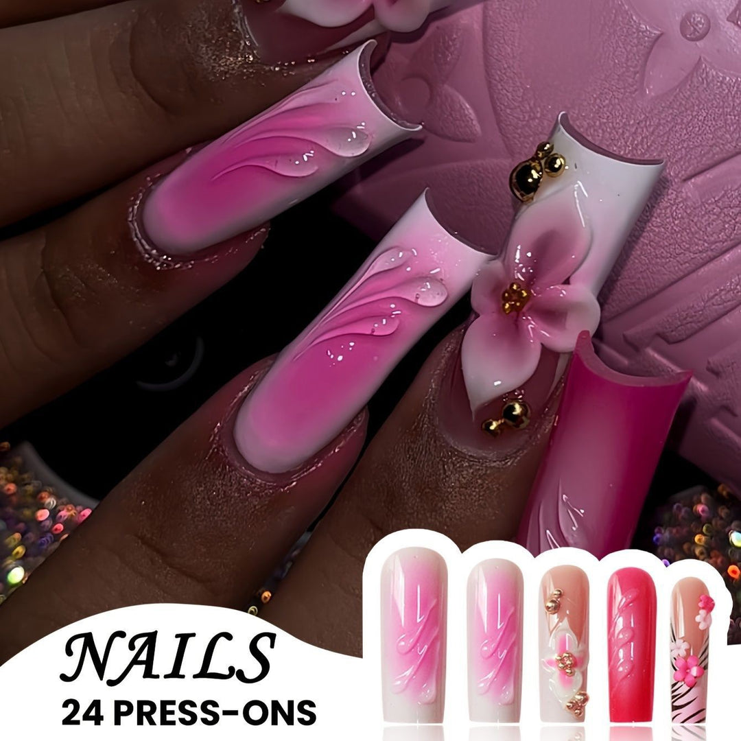 Deluxe Press-On Nail Set Stornfield