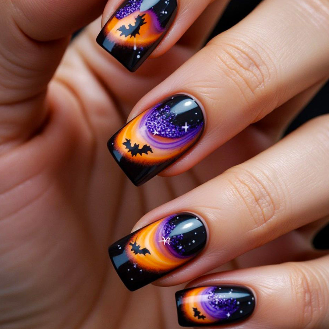 Spooky Halloween-Themed Nail Art Extensions Stornfield