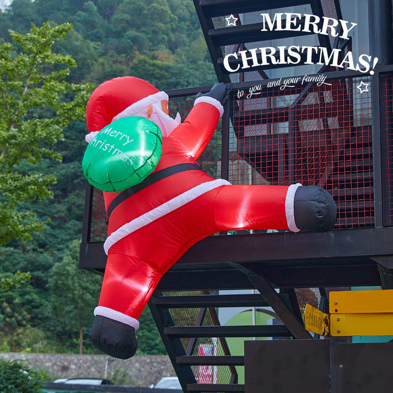 Inflatable Santa Claus with Gifts Stornfield