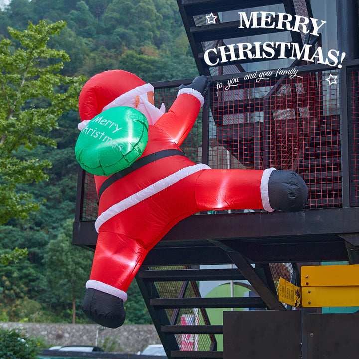 Inflatable Santa Claus with Gifts Stornfield