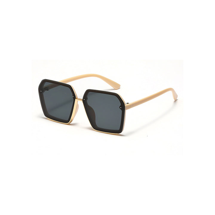Women's creative oversized sunglasses with unique geometry Stornfield