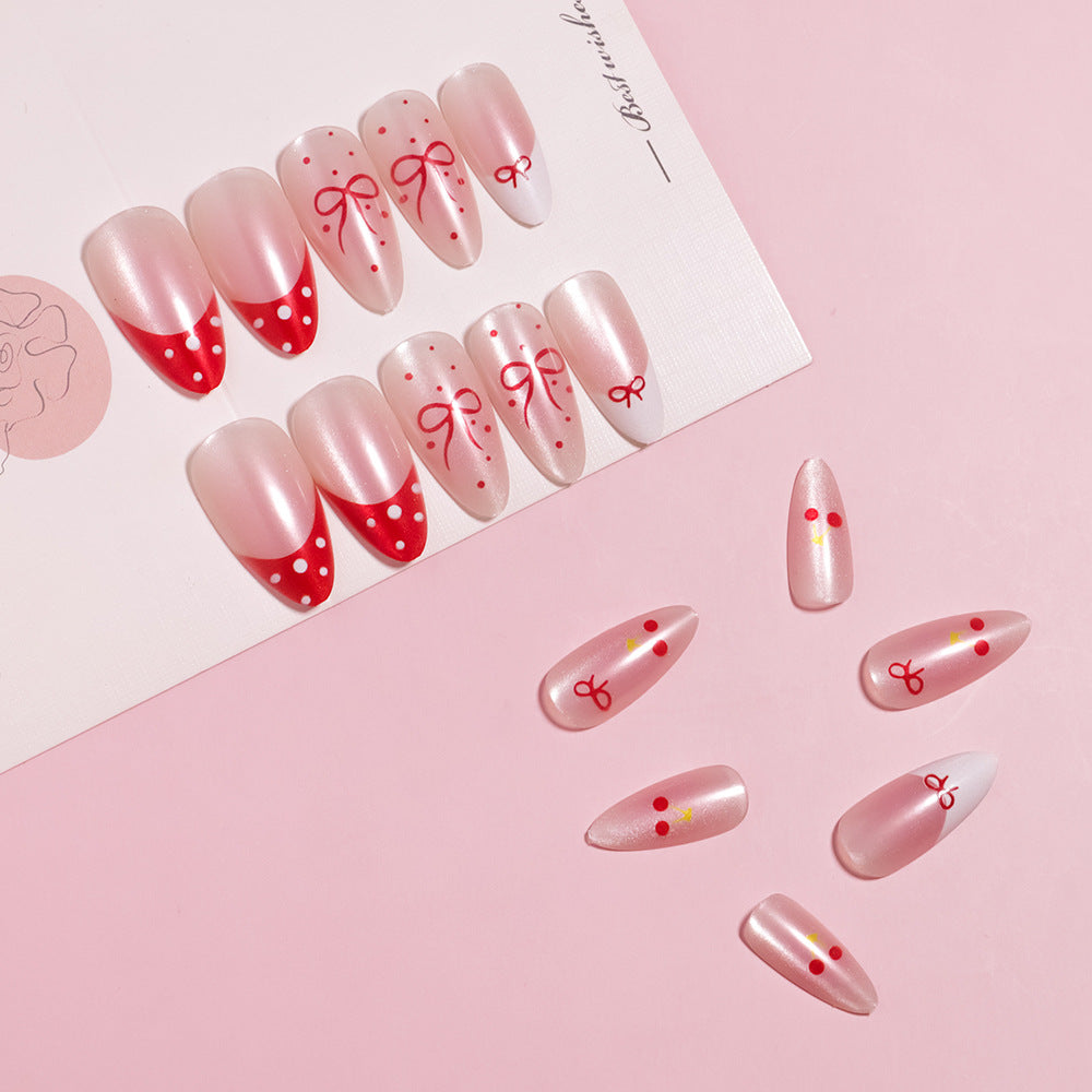 Artistic Themed Press-On Nail Set Stornfield