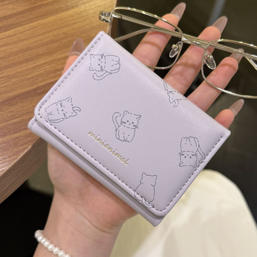 Charming Cat-Themed Card Holder