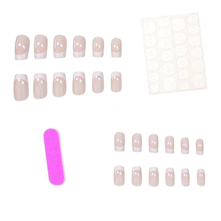 French Tip Nail Design Enhancements Stornfield