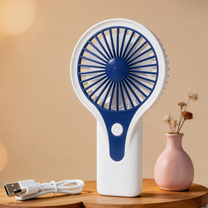 Women's Portable USB Hand Fan with Ergonomic Handle Stornfield