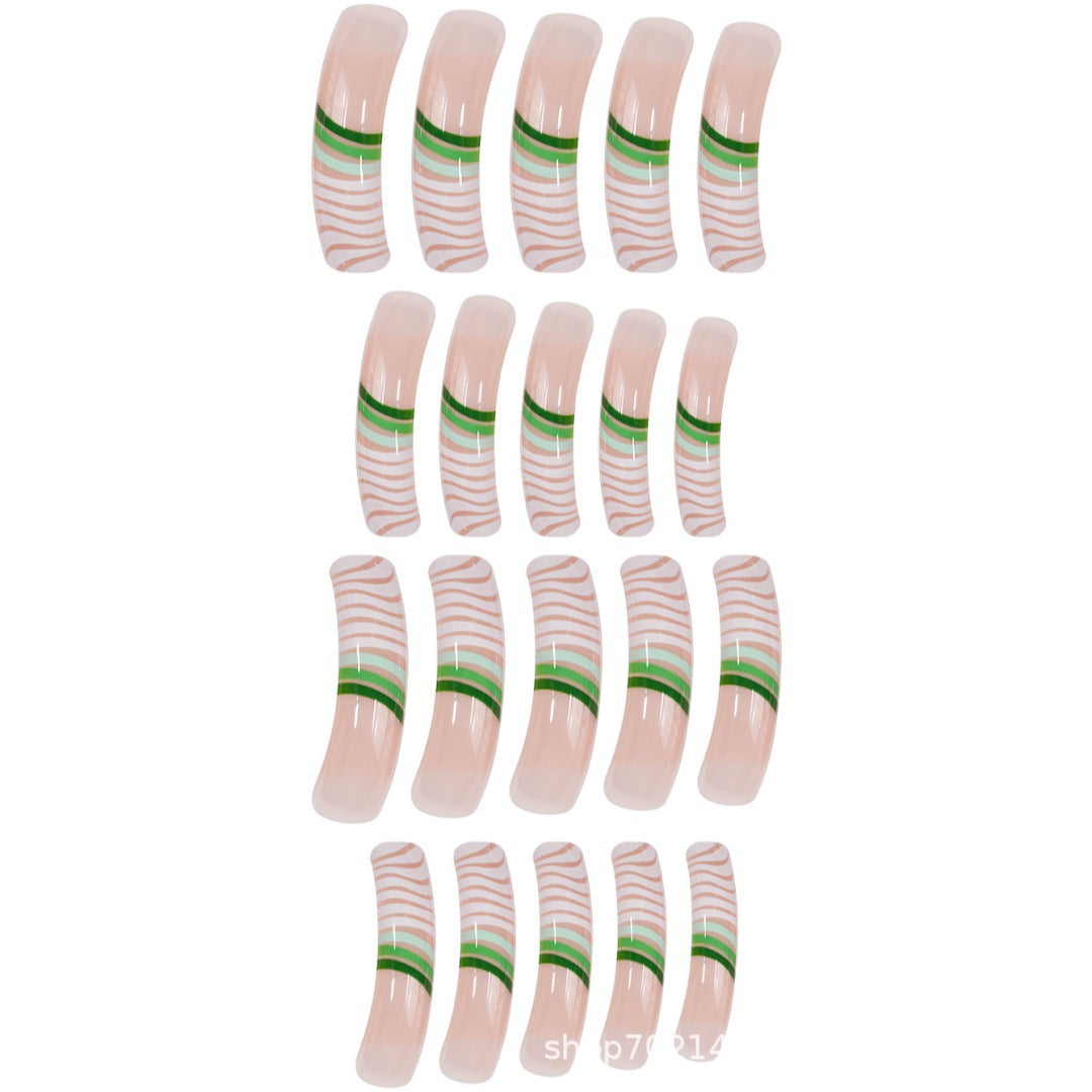 Artistic Stiletto Press-On Nail Extensions Stornfield