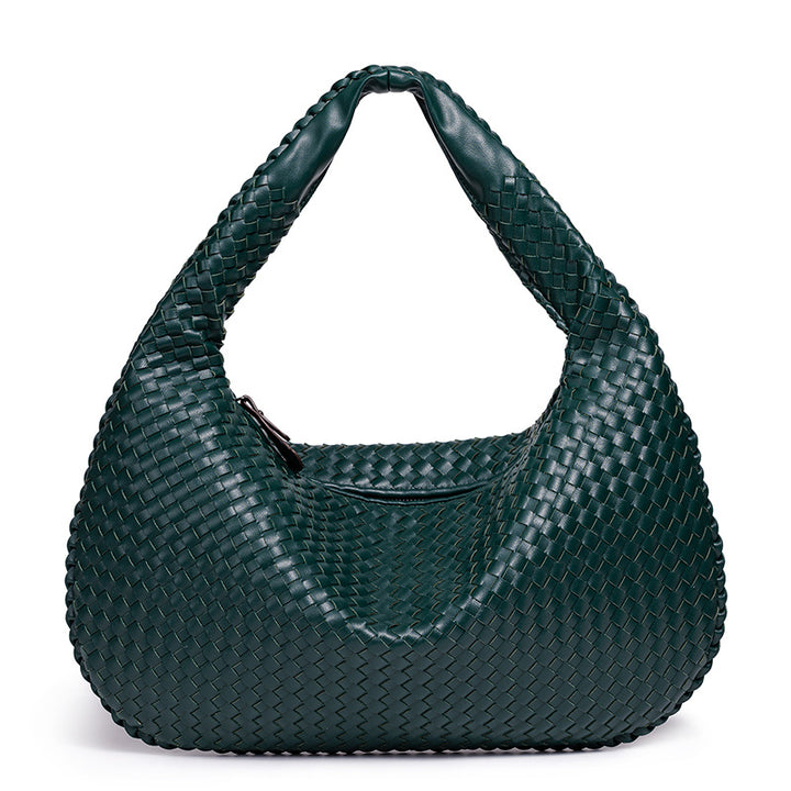 Woven Leather Shoulder Bag Stornfield