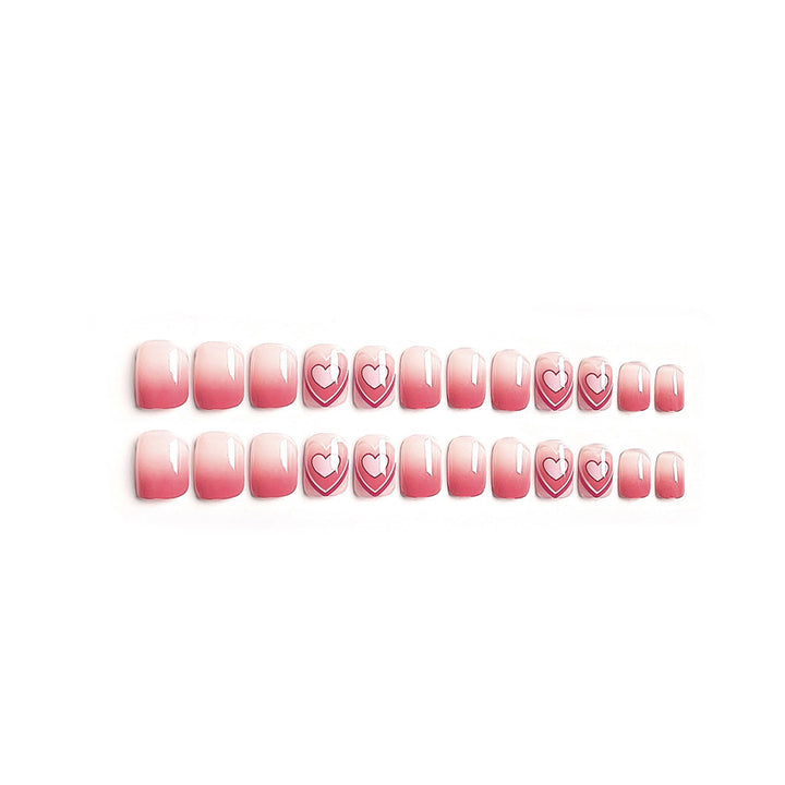 Artistic Heart Design Press-On Nail Set Stornfield 178815*10mm0446