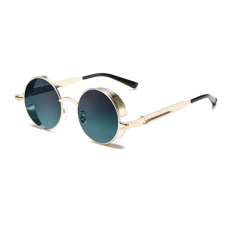 Retro Round Frame Sunglasses Stornfield