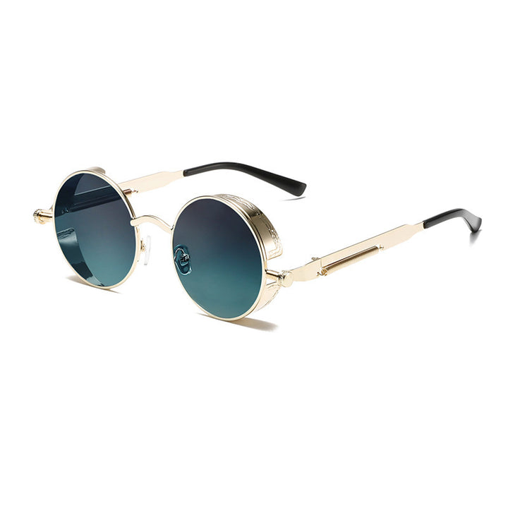 Retro Round Frame Sunglasses Stornfield
