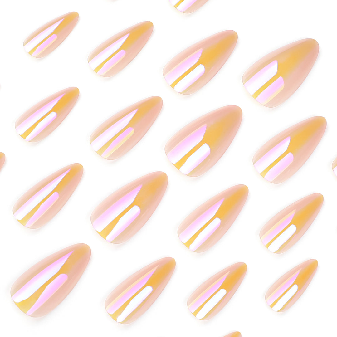 Stylish and shimmering nail extensions Stornfield
