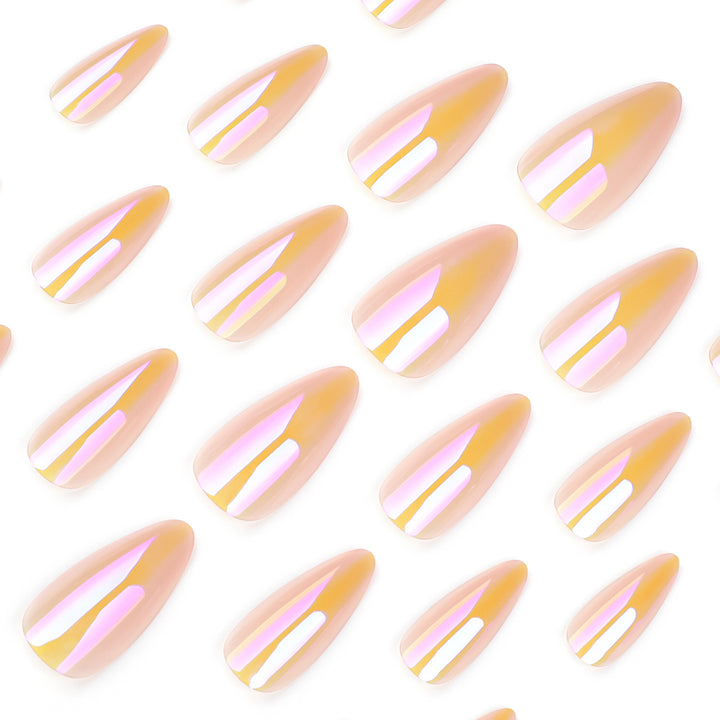 Stylish and shimmering nail extensions Stornfield