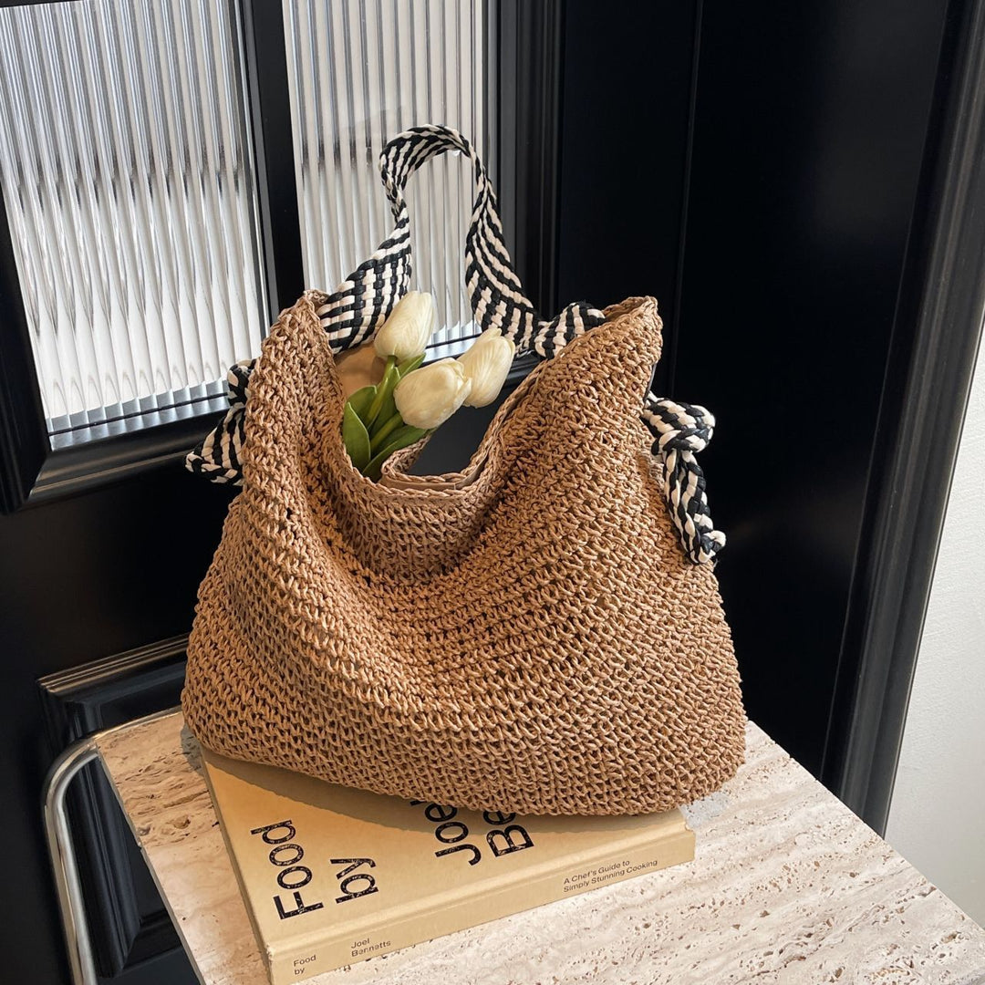 Large Handwoven Basket Shopper Stornfield
