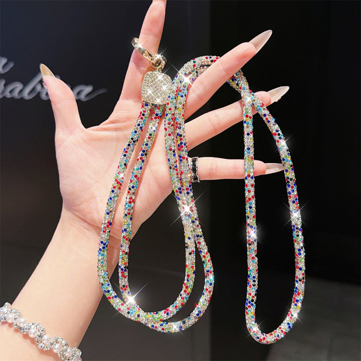 Rhinestone-Embellished Eyewear Lanyard Stornfield