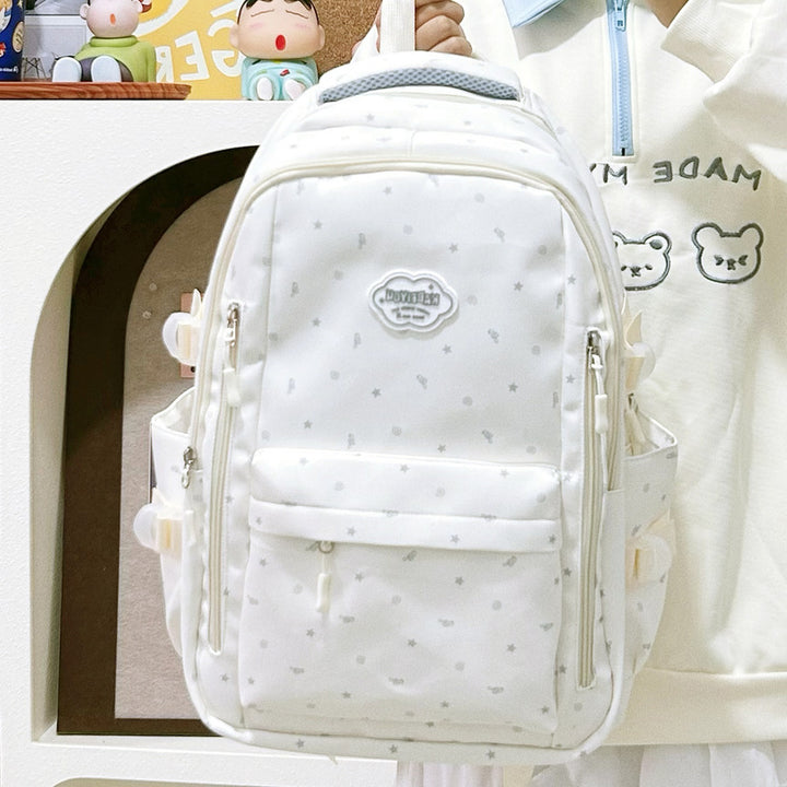 Casual Star-Print Backpack Stornfield