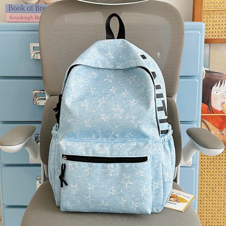 Stylish Casual Backpack with Star Pattern Stornfield