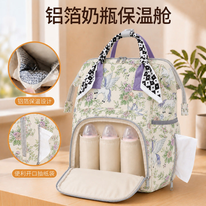 Portable Illustrated Backpack Stornfield