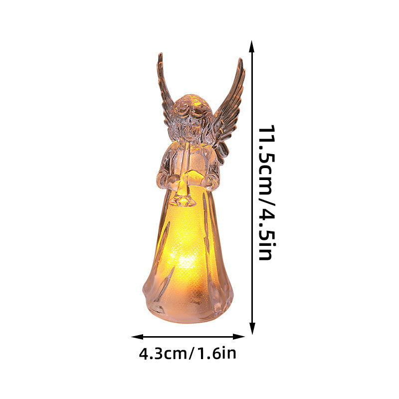 Elegant LED Angel Light Figure Stornfield