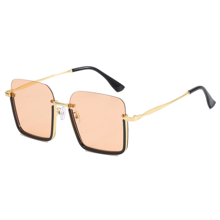 Women oversized sunglasses with elegant geometric frame Stornfield