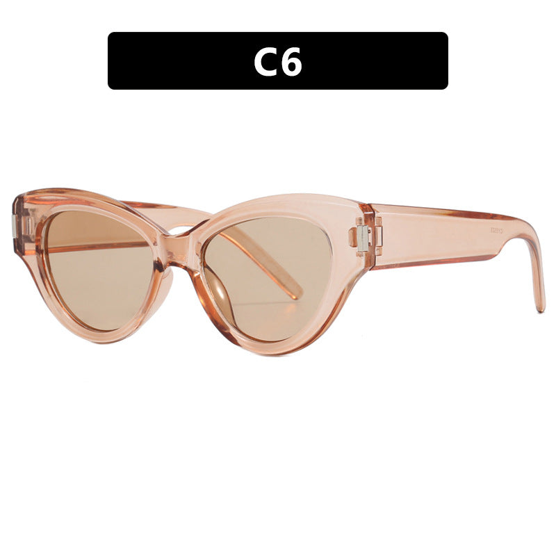 Ladies stylish Cat-Eye sunglasses with transparent frame Stornfield