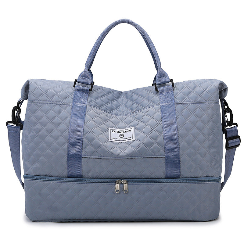 Stylish Quilted Travel Duffel Stornfield