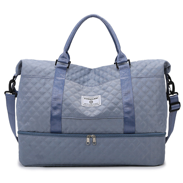 Stylish Quilted Travel Duffel Stornfield