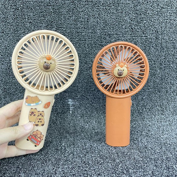 Unisex Portable Hand Fan with Cute Animal Design and USB Charging Function Stornfield