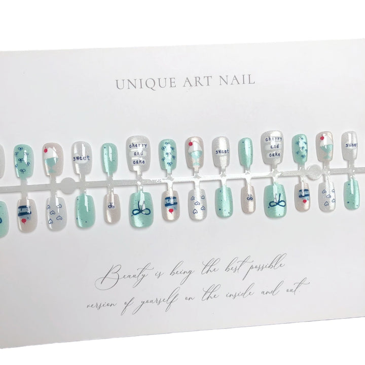Cute Thematic Press-On Nail Set