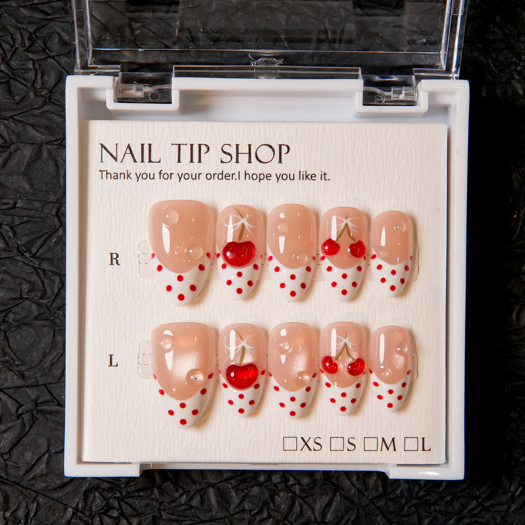 Themed Artistic Press-On Nail Set