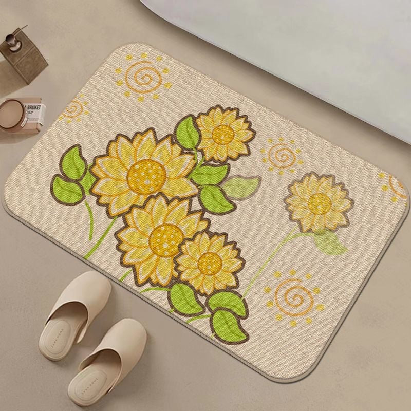 Cat-Themed Non-Slip Bath Mat