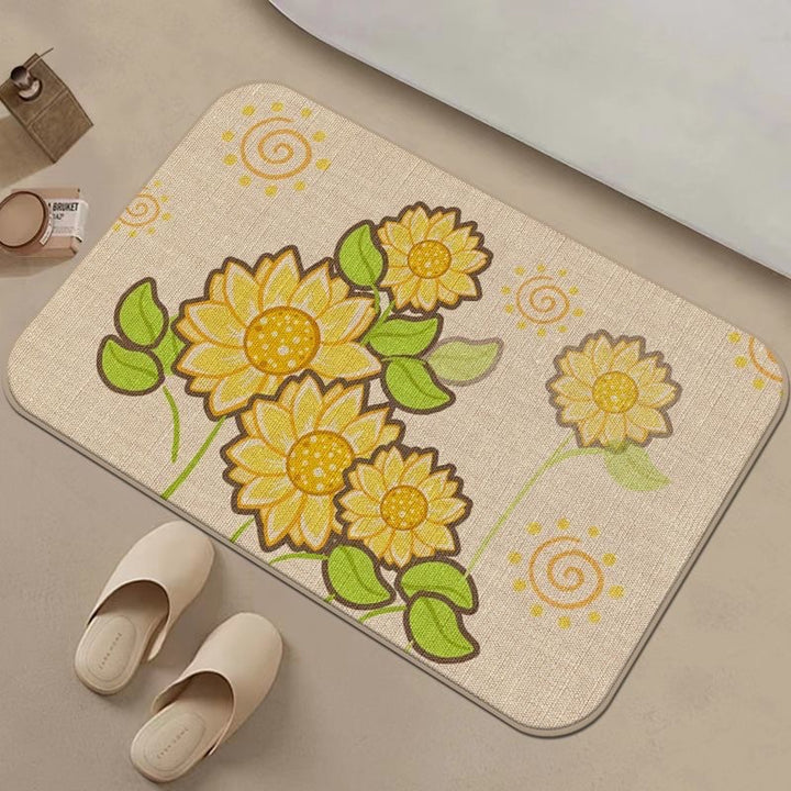 Cat-Themed Non-Slip Bath Mat