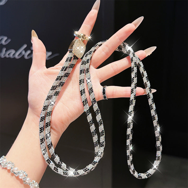 Rhinestone-Embellished Eyewear Lanyard Stornfield