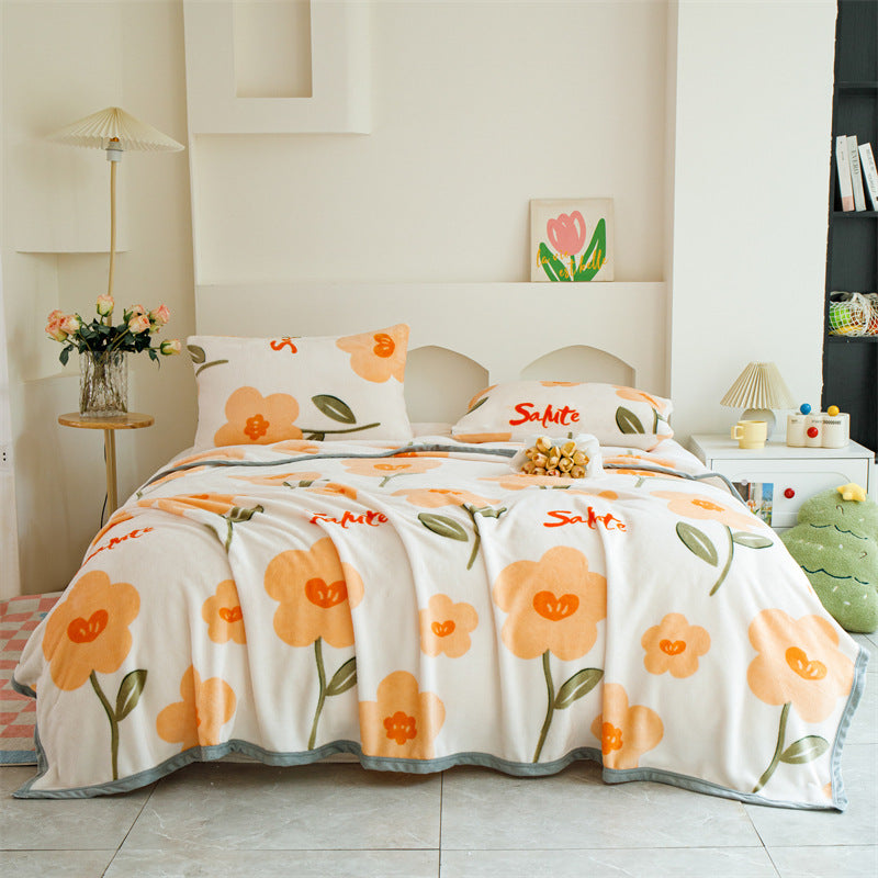 Women Patterned Blanket made of Soft Cotton Stornfield