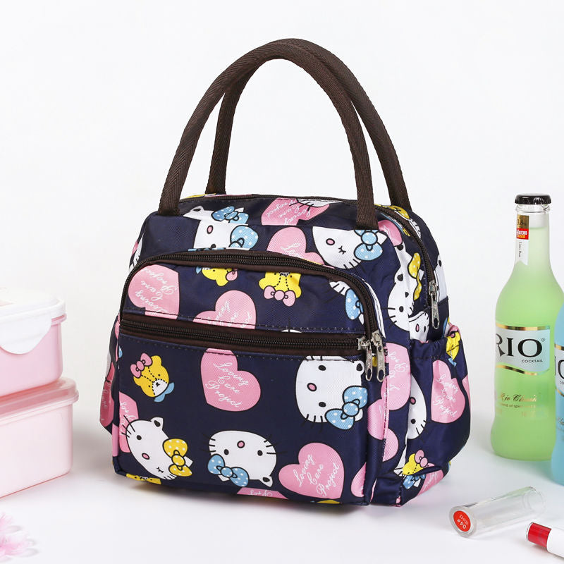 Cat Pattern Insulated Lunch Tote Stornfield