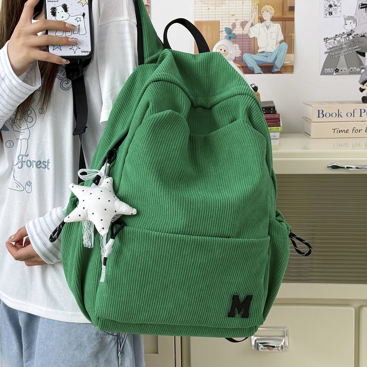 Corduroy Casual Backpack Stornfield