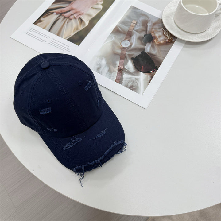 Men's Distressed Vintage-Style Baseball Cap Stornfield