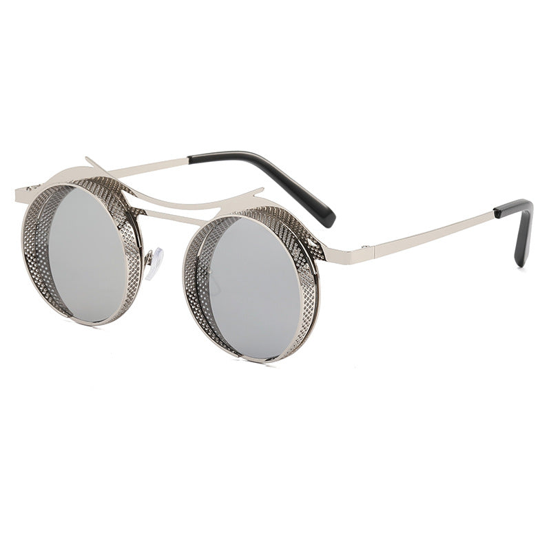 Women's fashionable round sunglasses with extravagant design Stornfield