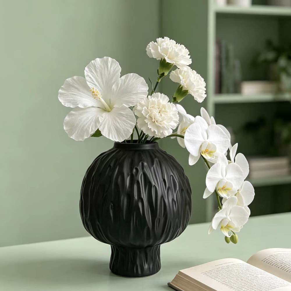 Textured Organic Shaped Decorative Vase Stornfeild