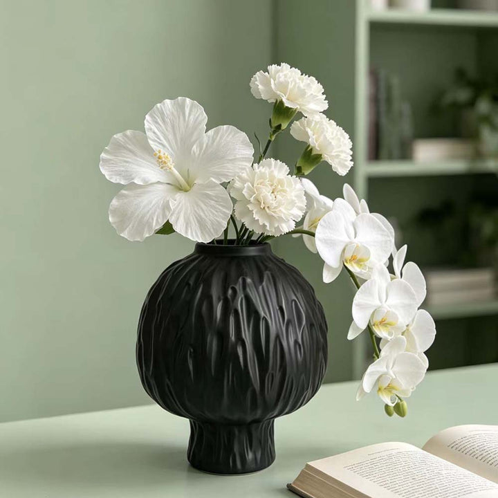 Textured Organic Shaped Decorative Vase Stornfeild
