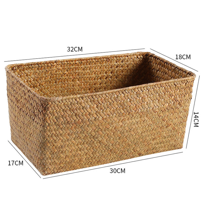 Unisex storage basket made of natural materials Stornfield