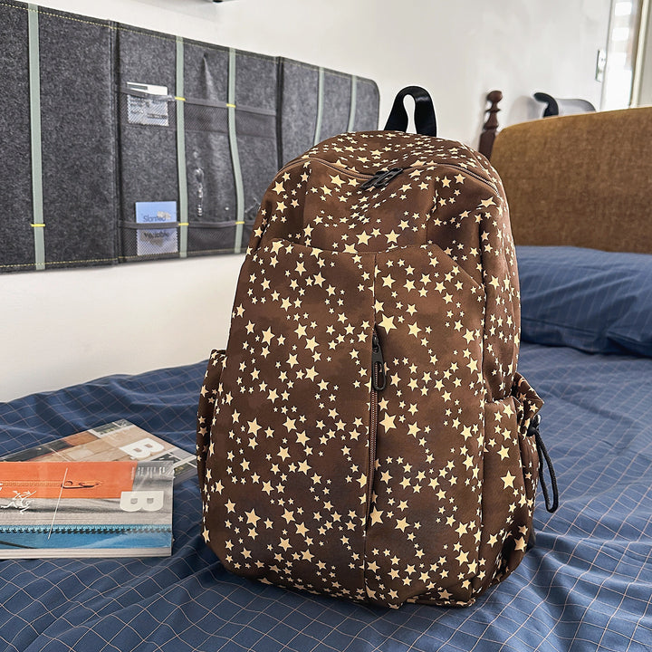 Casual Star-Patterned Backpack Stornfield 1791206130