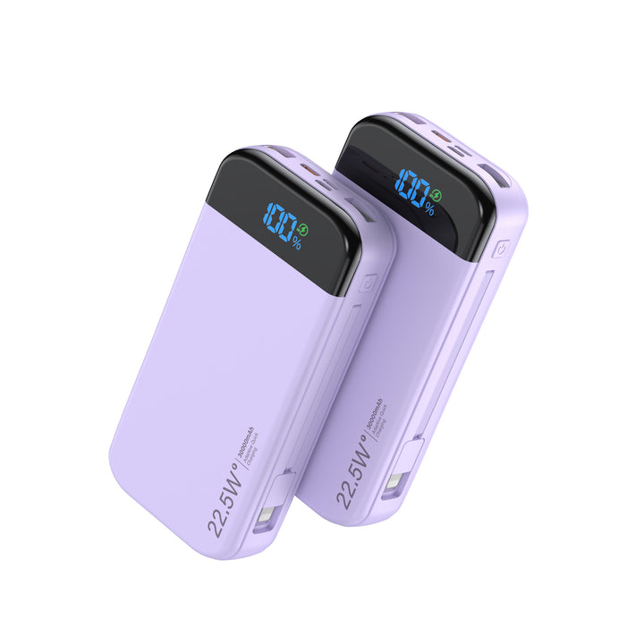 High-performance power bank with LED display and fast charging technology Stornfield