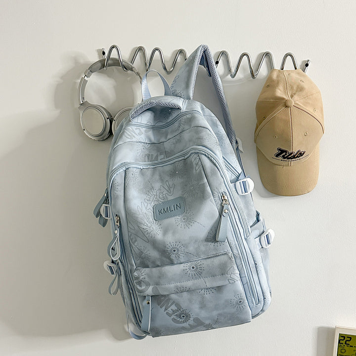 Versatile Floral-Embroidered Backpack Stornfield