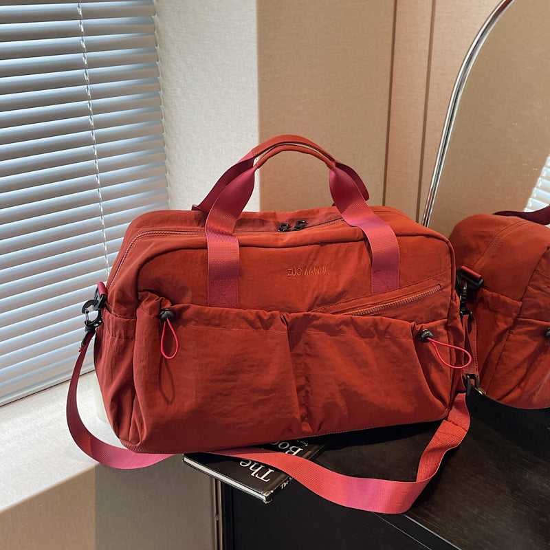 Sporty and Functional Travel Bag with Multiple Outer Pockets Stornfield