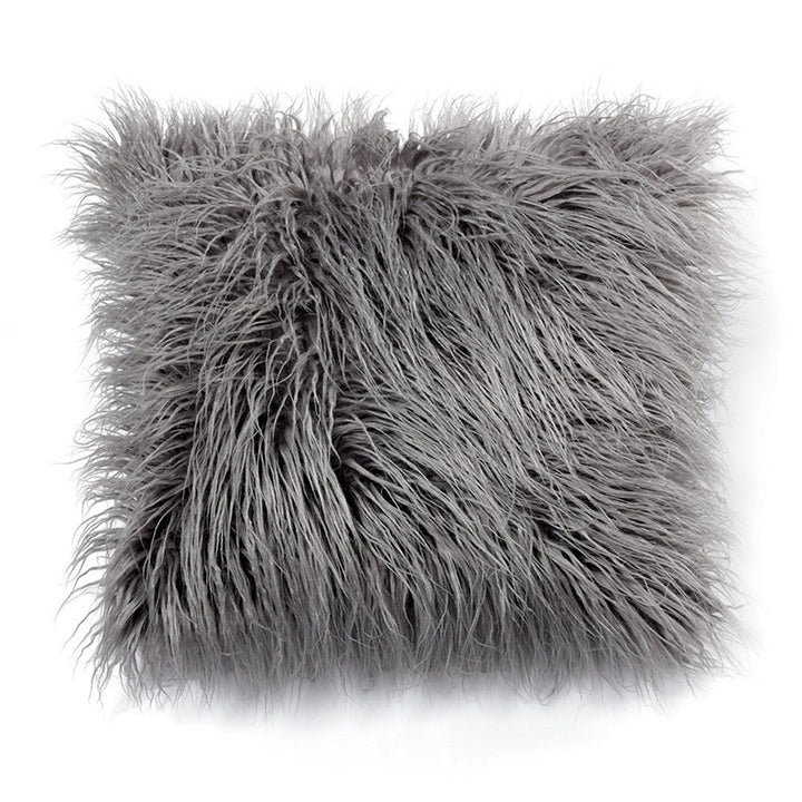 Fluffy cuddle pillow