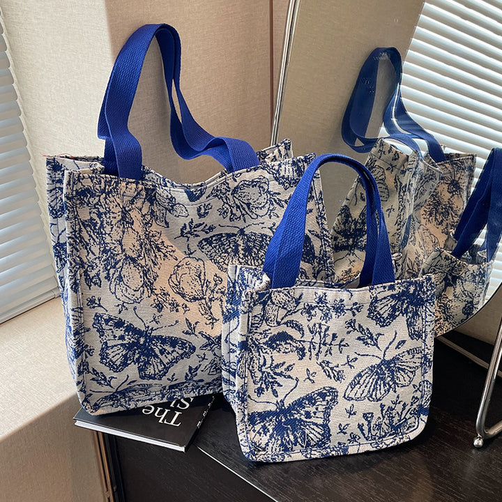 Floral Decorative Tote Bag
