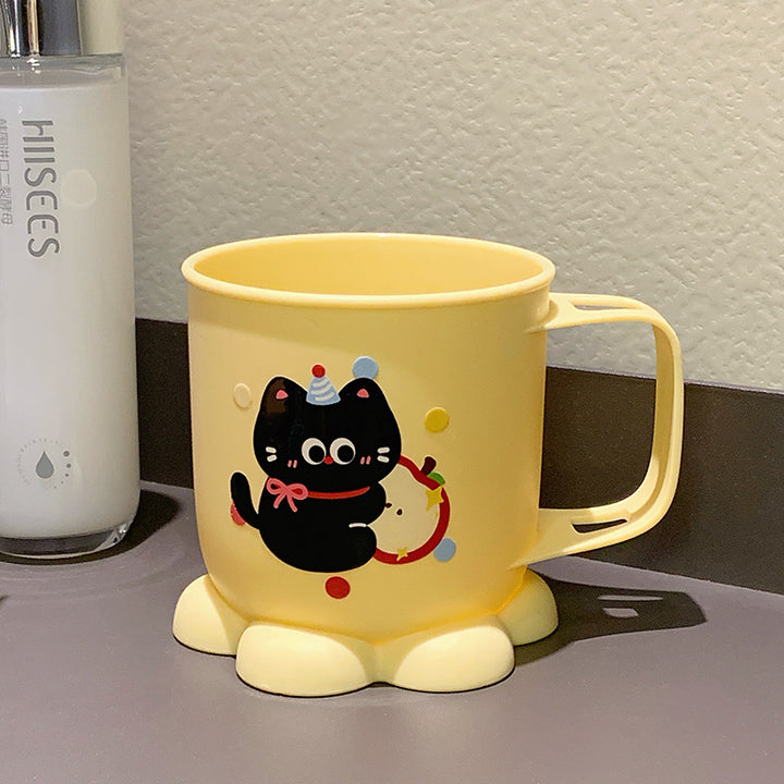 Ceramic mug with loving cat design Stornfield