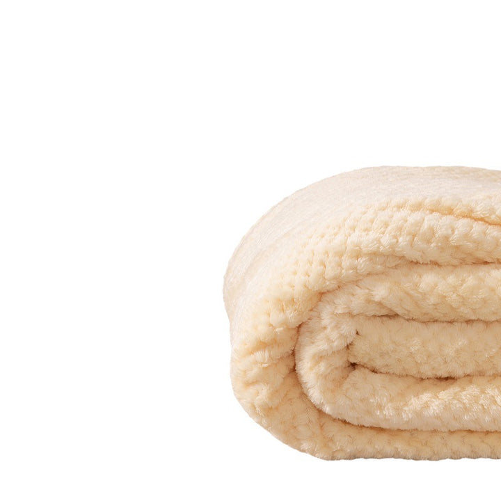 Textured Knit Throw Blanket