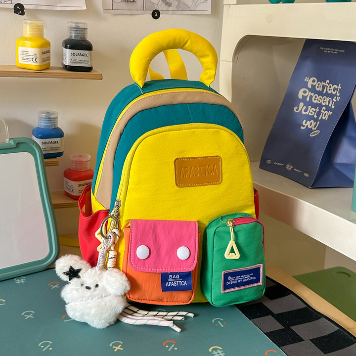 Colorful Multi-Compartment Casual Backpack Stornfield